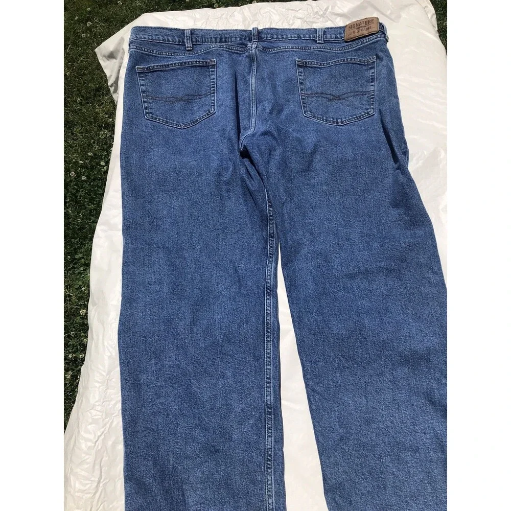 Levi's Mens Jeans 48x30 Blue Denim Straight Leg Classic Fit Big & Tall